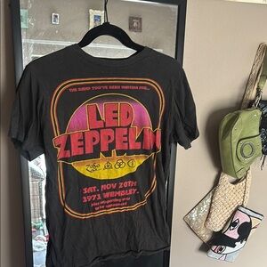 Led Zeppelin Black Graphic T-Shirt vintage